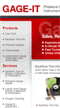 Mobile Screenshot of gageitinc.com